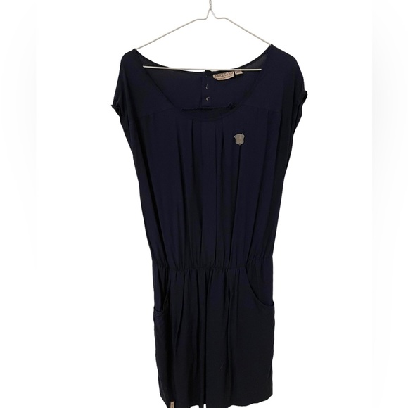 NAKETANO Lollipopoholic lightweight navy mini T-Shirt dress flowy material - Picture 2 of 5